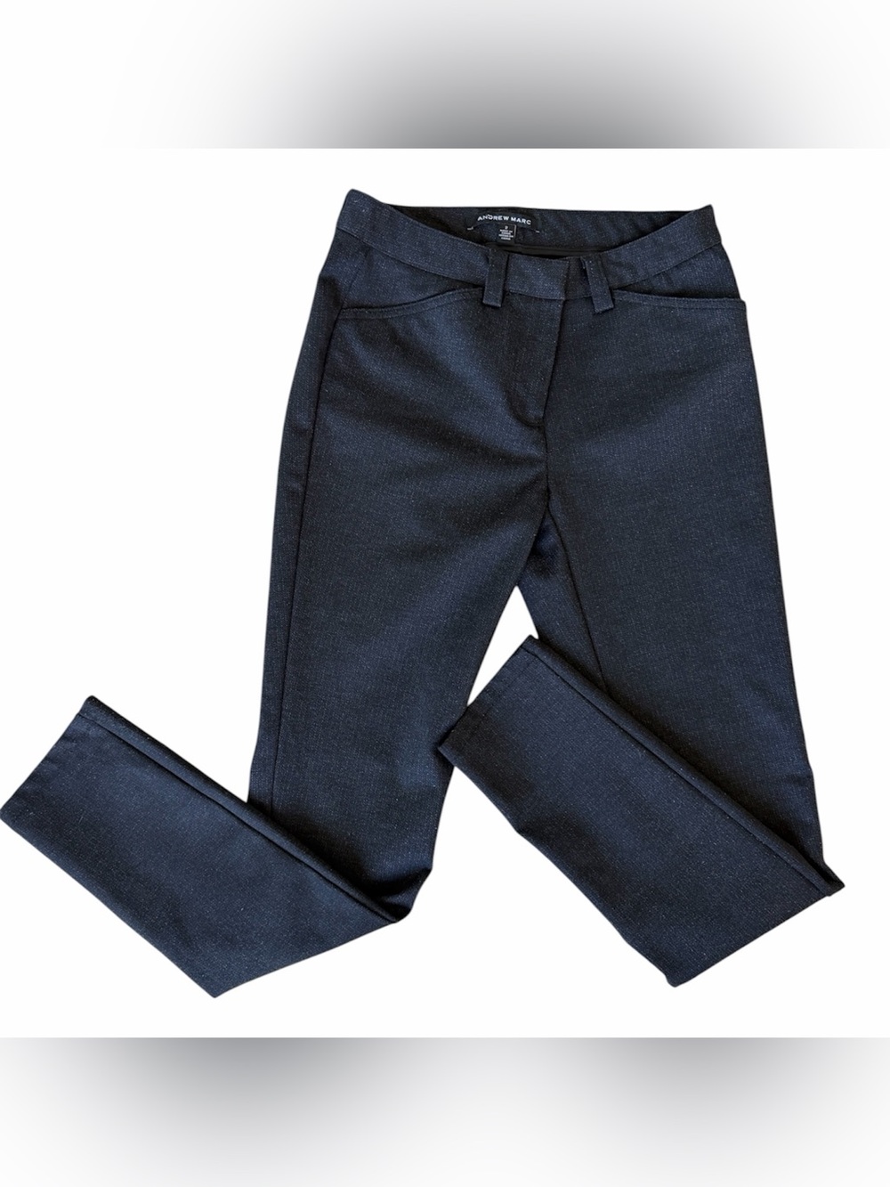 ANDREW MARC Dark Grey Skinny Stretch Pants Women’s Size 2